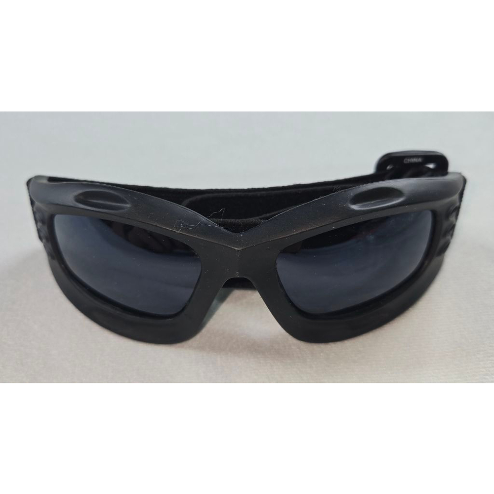 Men's Choppers Black White One Size Sunglasses